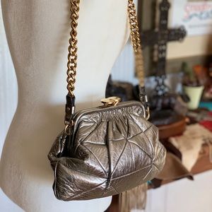 Marc Jacobs Metallic Silver & Gold Purse